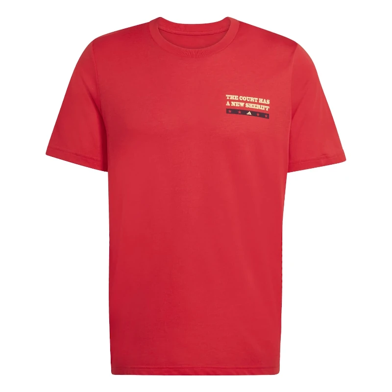 Camiseta Adidas Padel Wanted Red 2026 - Imagen 2