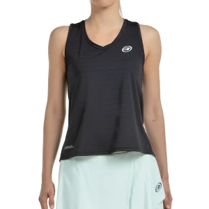 Camiseta Bullpadel Adies Negro Tejido Bicolor