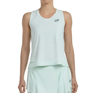 Camiseta Bullpadel Adies Verde Agua Tejido Bicolor