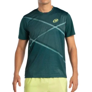 Camiseta Bullpadel Ladra Verde Oscuro 2025