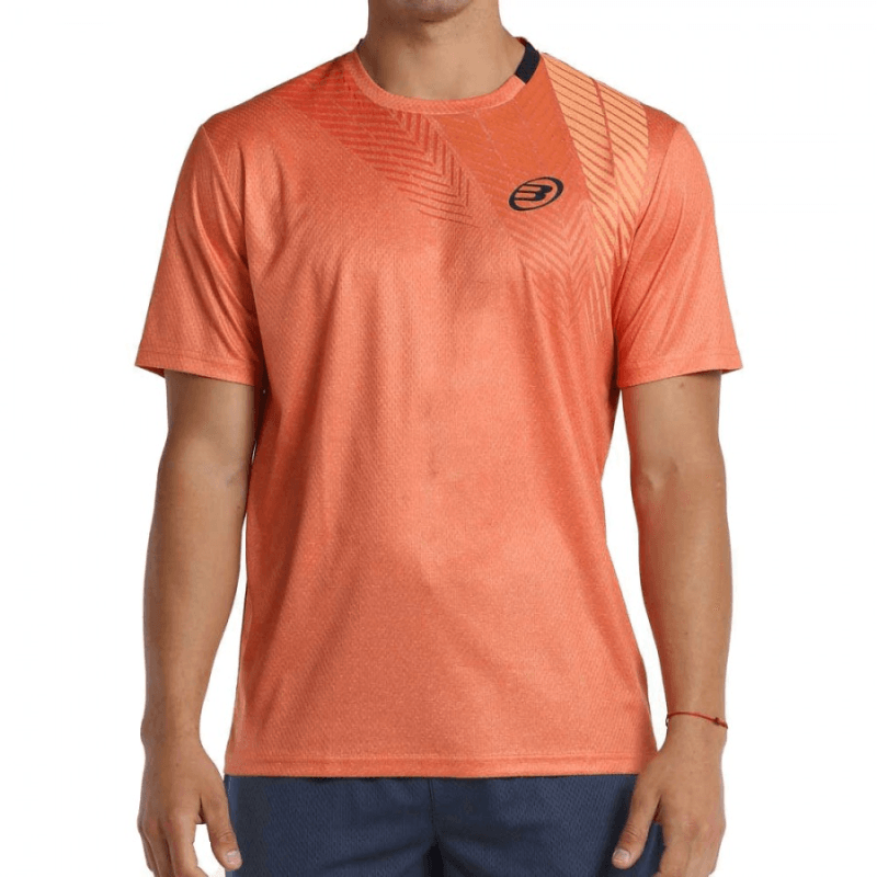 Camiseta Bullpadel Liria Naranja Calabaza - Imagen 2