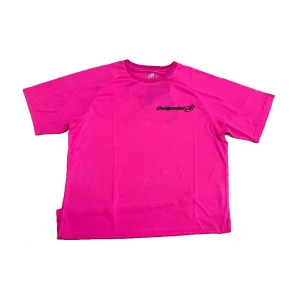 Camiseta Bullpadel Pnew Presente Rosa Fluor