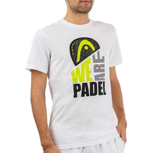 Camiseta Head SMU WAP Blanco