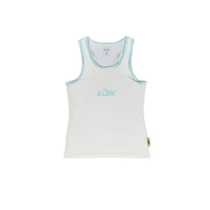 Camiseta Lok Woman Edgeray Tank Blanco Apagado
