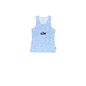 Camiseta Lok Woman Etnic Tank Azul Claro