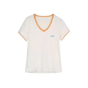 Camiseta Nox Pro Mujer Vainilla-Hielo