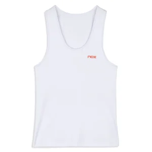 Camiseta Nox Tirantes Woman Team Fit Blanco