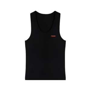 Camiseta Nox Tirantes Woman Team Fit Negro