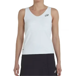 Camiseta Sin Mangas Bullpadel Porru Blanco