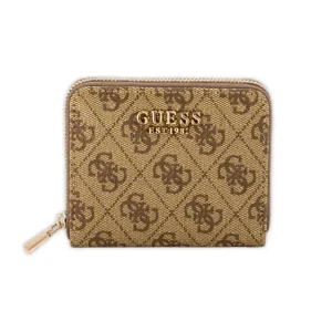 Monedero Guess Coleen Small Zip Latte
