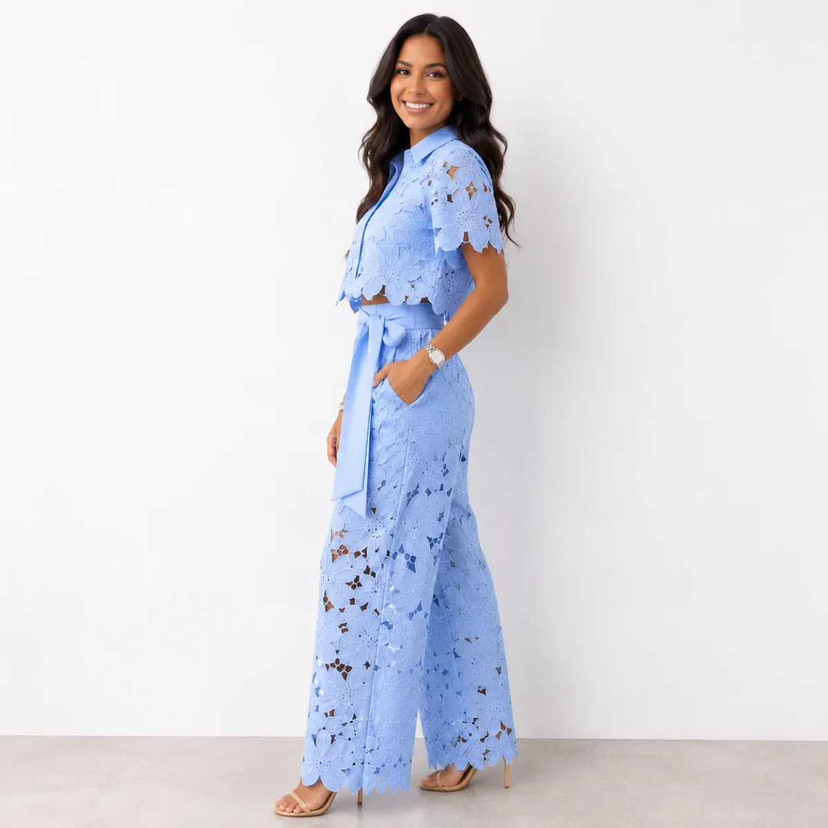 Isabela | Conjunto de dos piezas atemporal para Mujer - Imagen 2