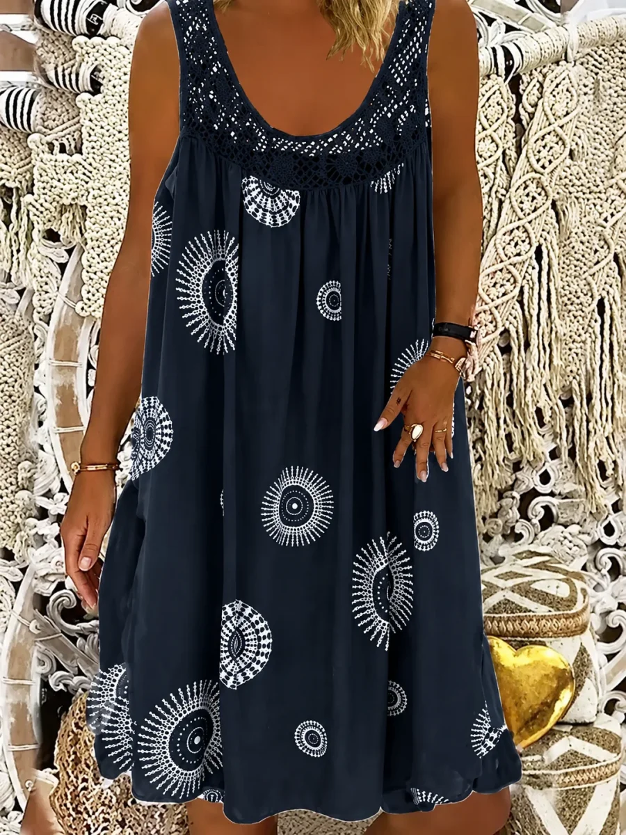 Solène - Vestido Rayo de Oro para Mujer - Imagen 9