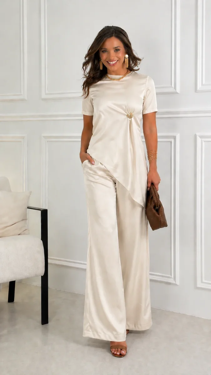 Aida - Conjunto coordinado, refinado y versátil para Mujer - Imagen 9