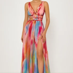 Freya™ | Vestido largo Pintura