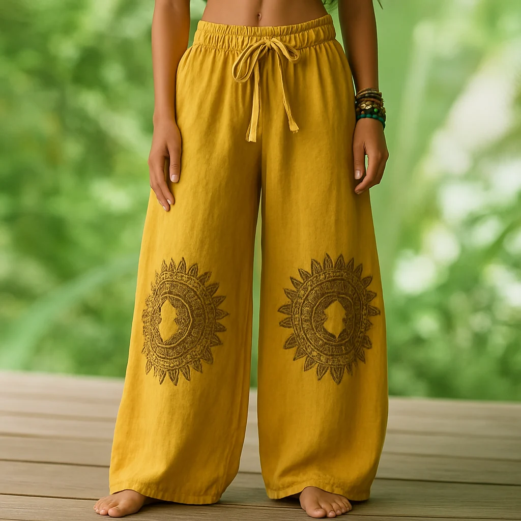 Lotte - Pantalones de yoga bohemios - Imagen 2