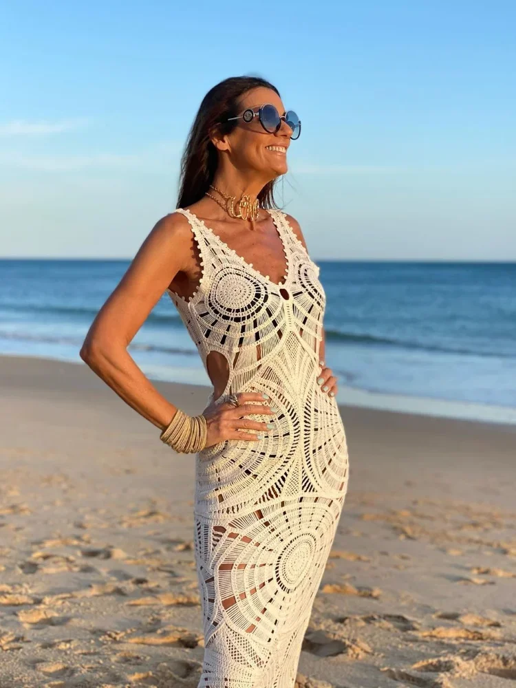 Alesha ™ vestido de playa de punto - Imagen 3