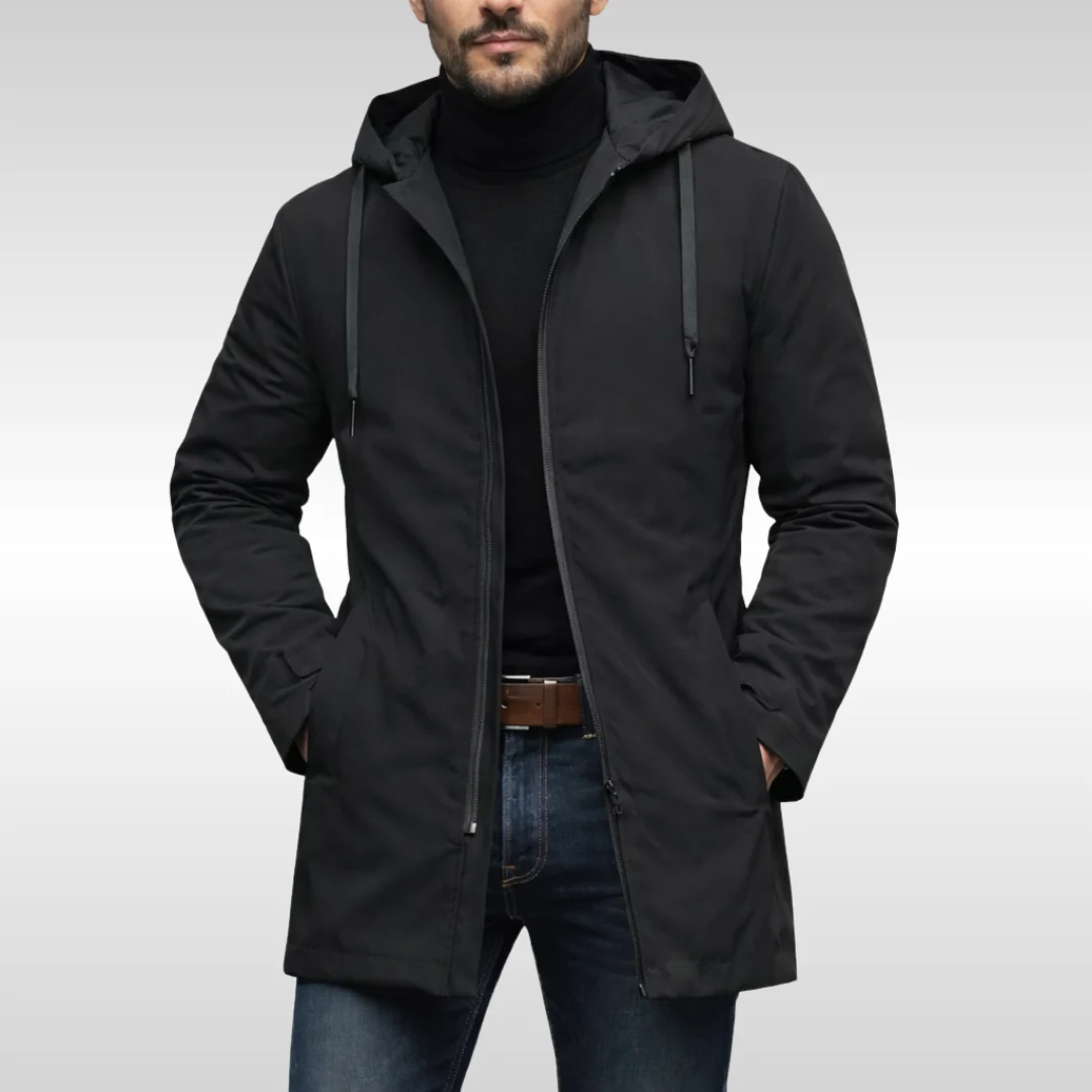 Georgen – Abrigo de Hombre impermeable con capucha - Imagen 2