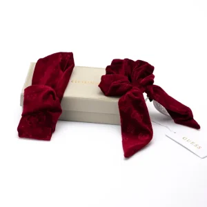 GIFT HAIRBAND + SCRUNCHIES BURDEOS