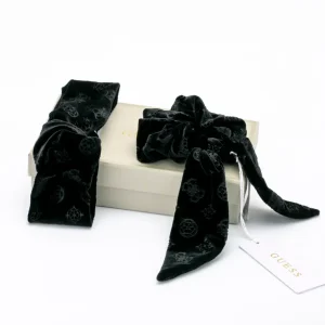 GIFT HAIRBAND + SCRUNCHIES NEGRO