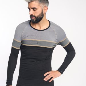 DACTYL · Camiseta térmica ligera para outdoor y entretiempo | Gris