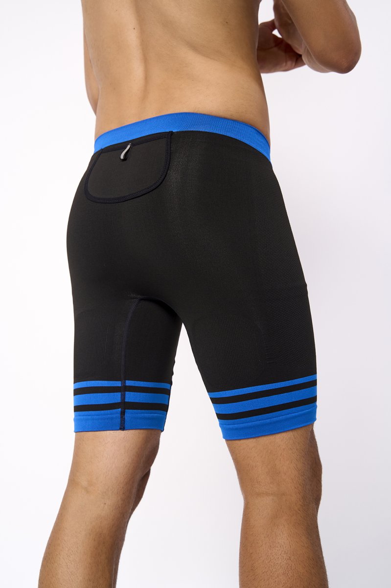 DALES · Short técnico para running y trailrunning | Azul - Imagen 4