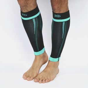 DUNE · Perneras técnicas compresivas para outdoor y entrenamiento | Turquesa