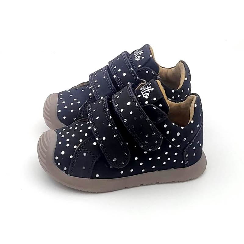 Botita doble velcro con topitos - Imagen 3