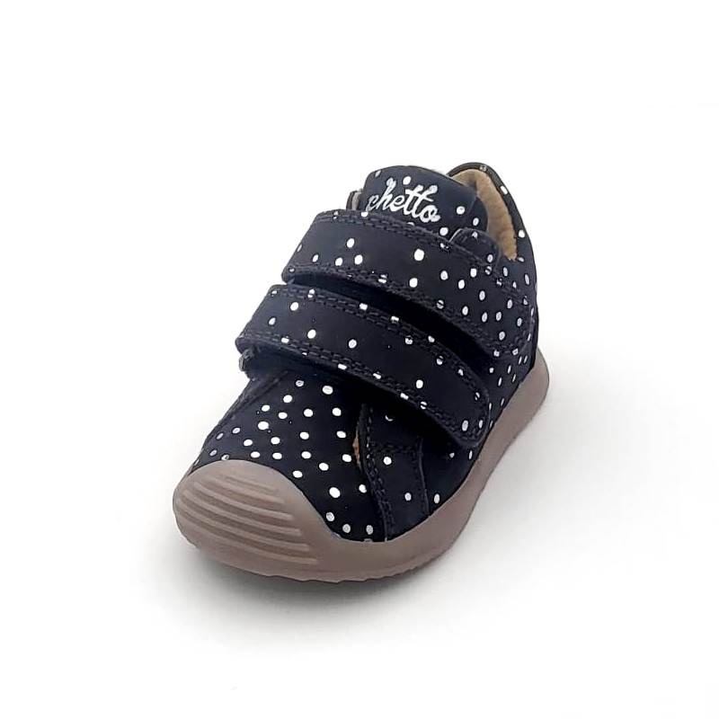 Botita doble velcro con topitos - Imagen 4