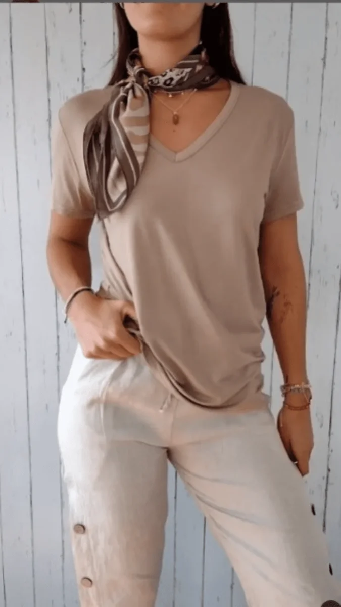 Ava™ Camiseta cómoda y suave de verano - Imagen 3
