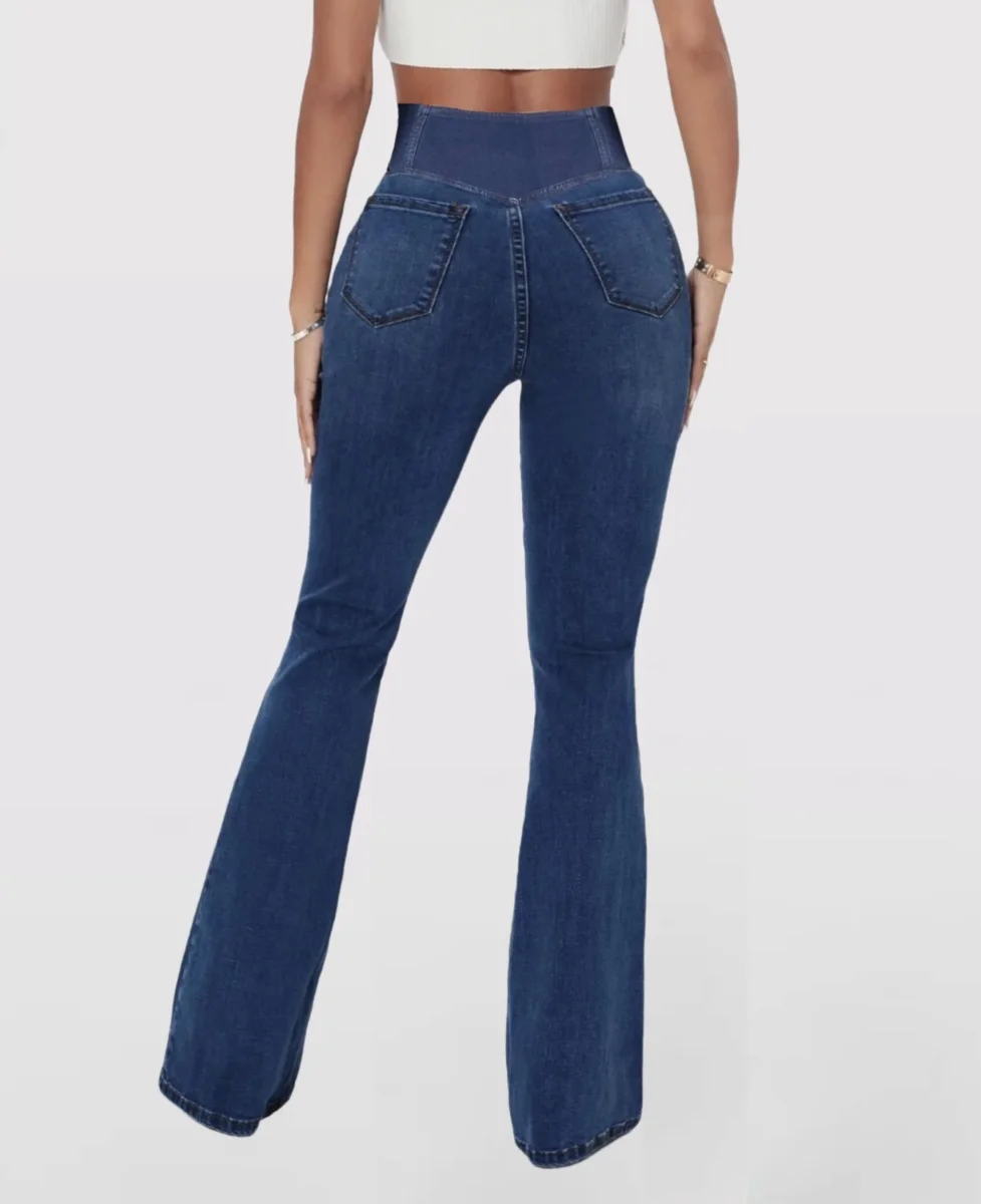 Majestic™ Pantalones de mezclilla con cintura cruzada - Imagen 4