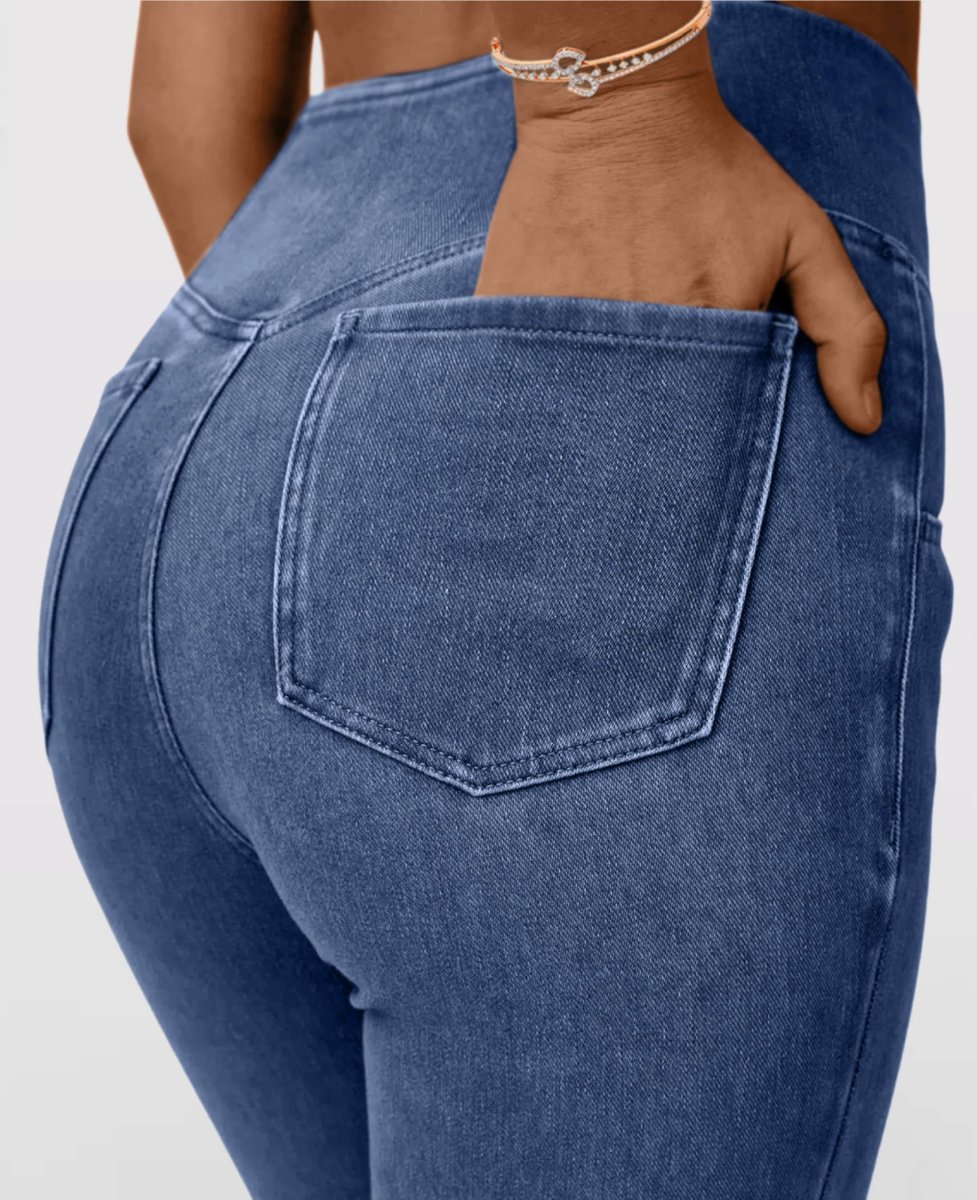 Majestic™ Pantalones de mezclilla con cintura cruzada - Imagen 7