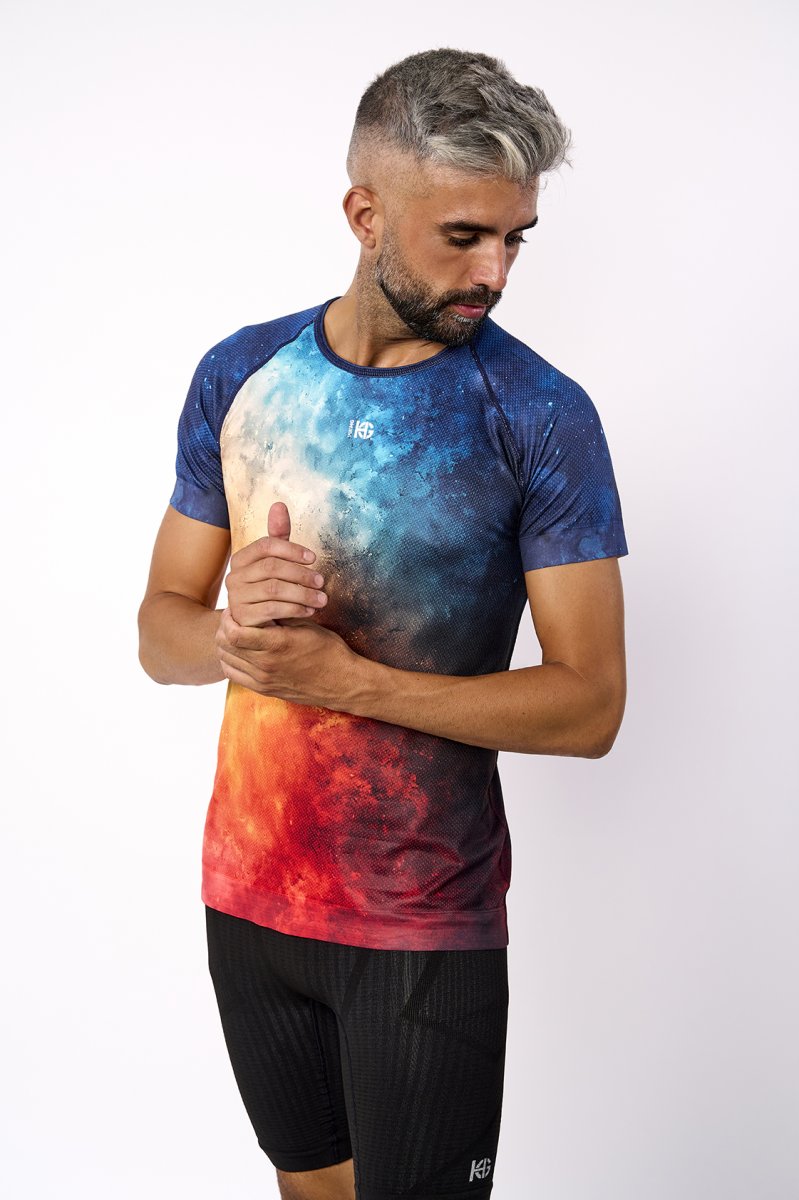 ENERGY · Camiseta estampada ultraligera para calor e indoor
