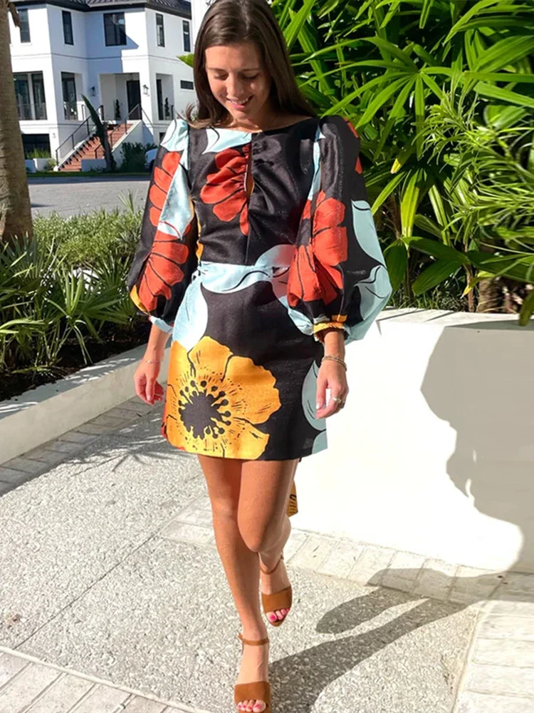 Citra ™ vestido con mangas abullonadas - Imagen 3