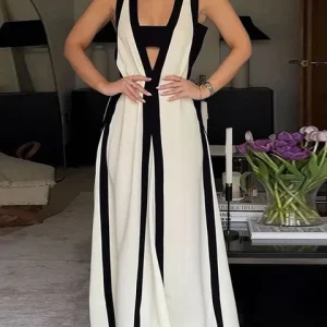 Rue ™ vestido de lineas