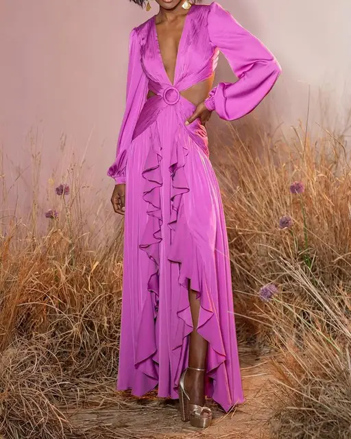 Ayanna ™ vestido con volantes - Imagen 4