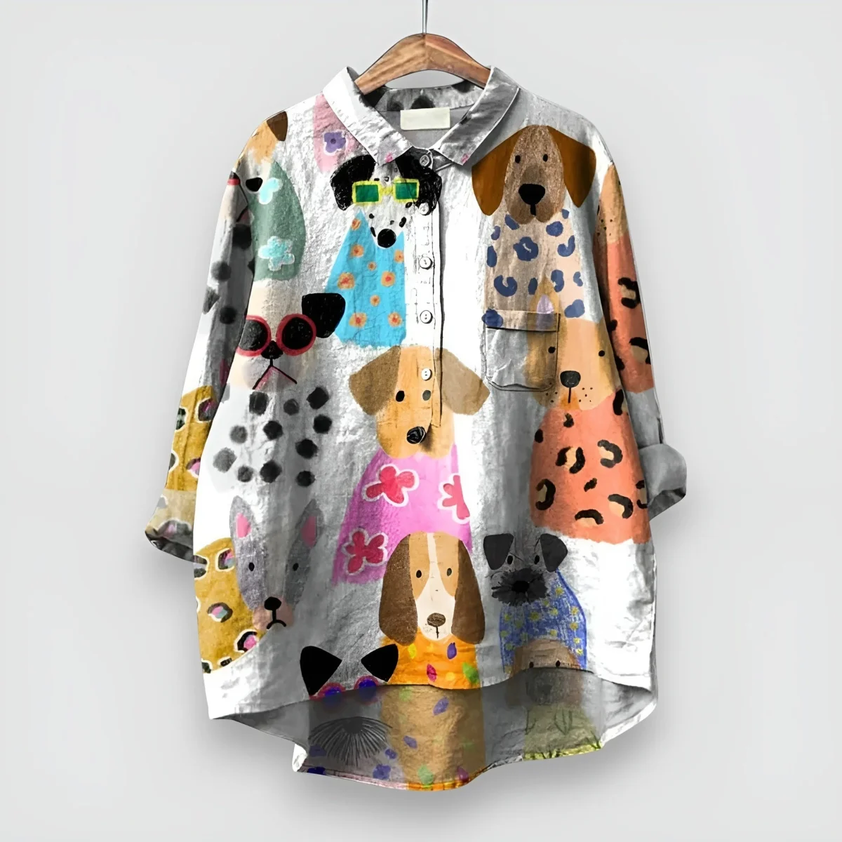 Elvira - Camisa con estampado