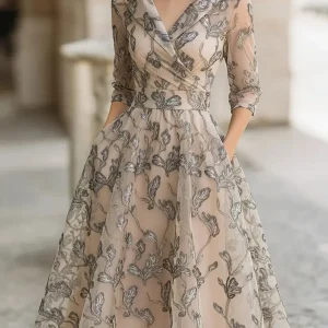 Marceline - Vestido Clásico Elegante para Mujer