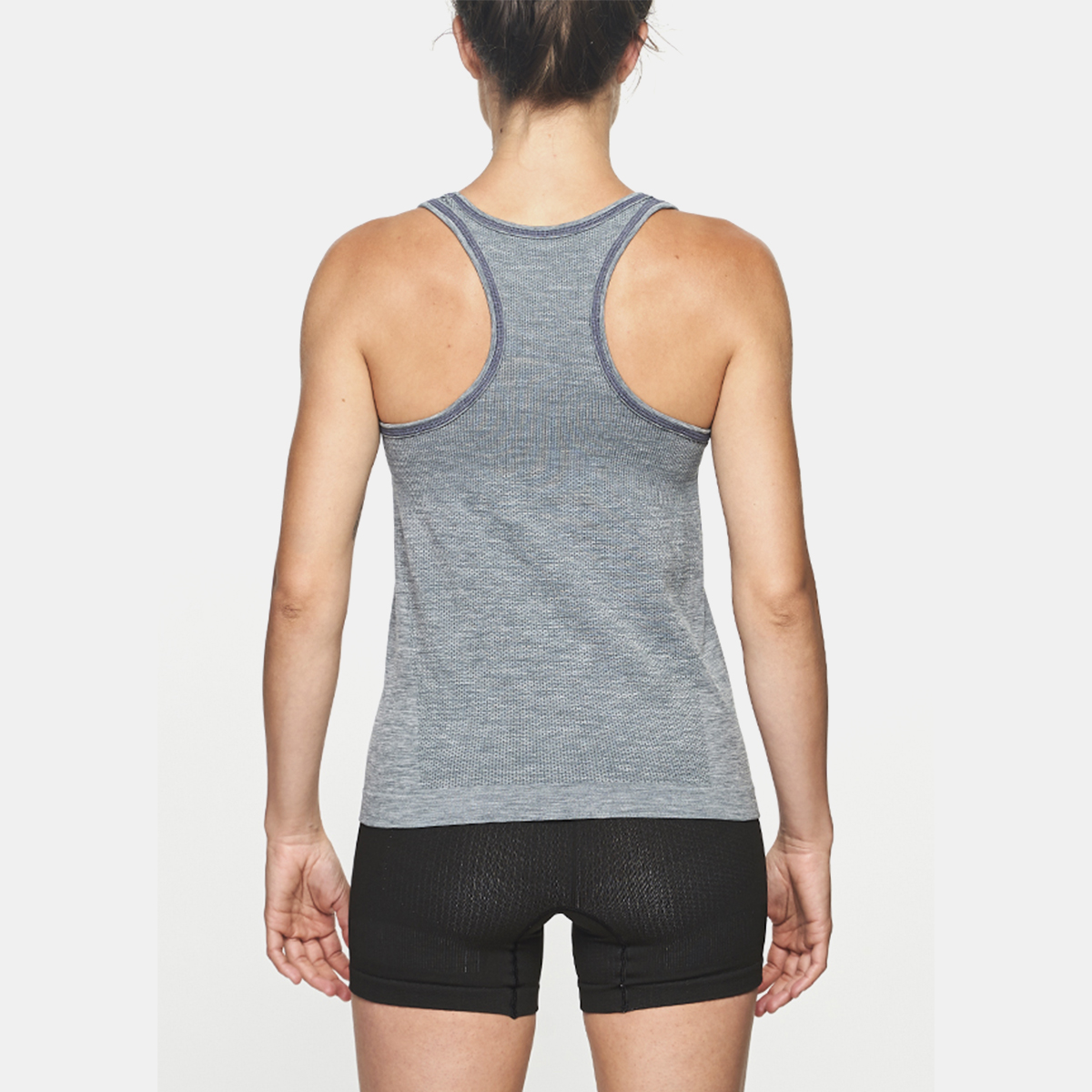 FLOW Camiseta sin mangas jaspe gris - Imagen 3