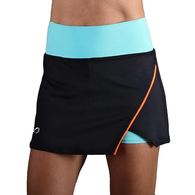 Falda Endless Zephyr Black/Aqua - Imagen 2
