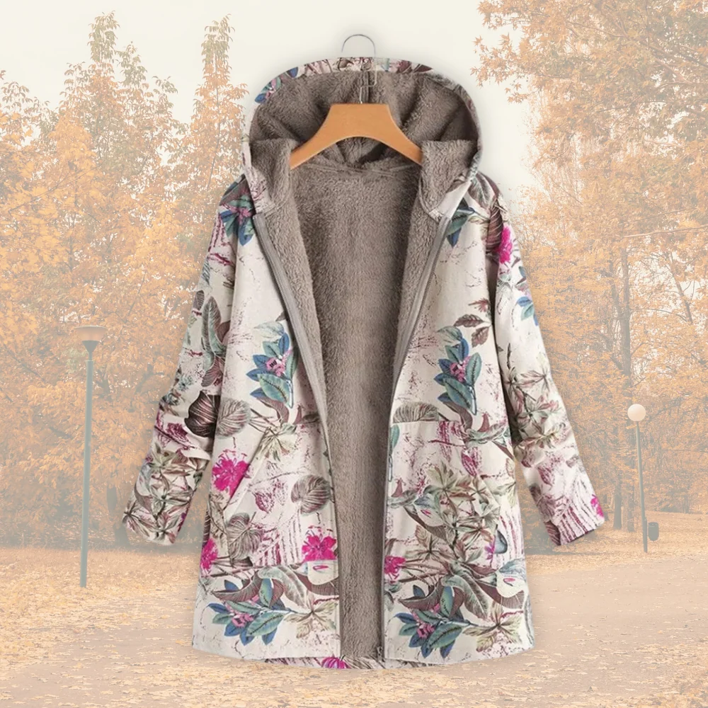 Camellia | Chamarra cálida con forro polar - Imagen 3