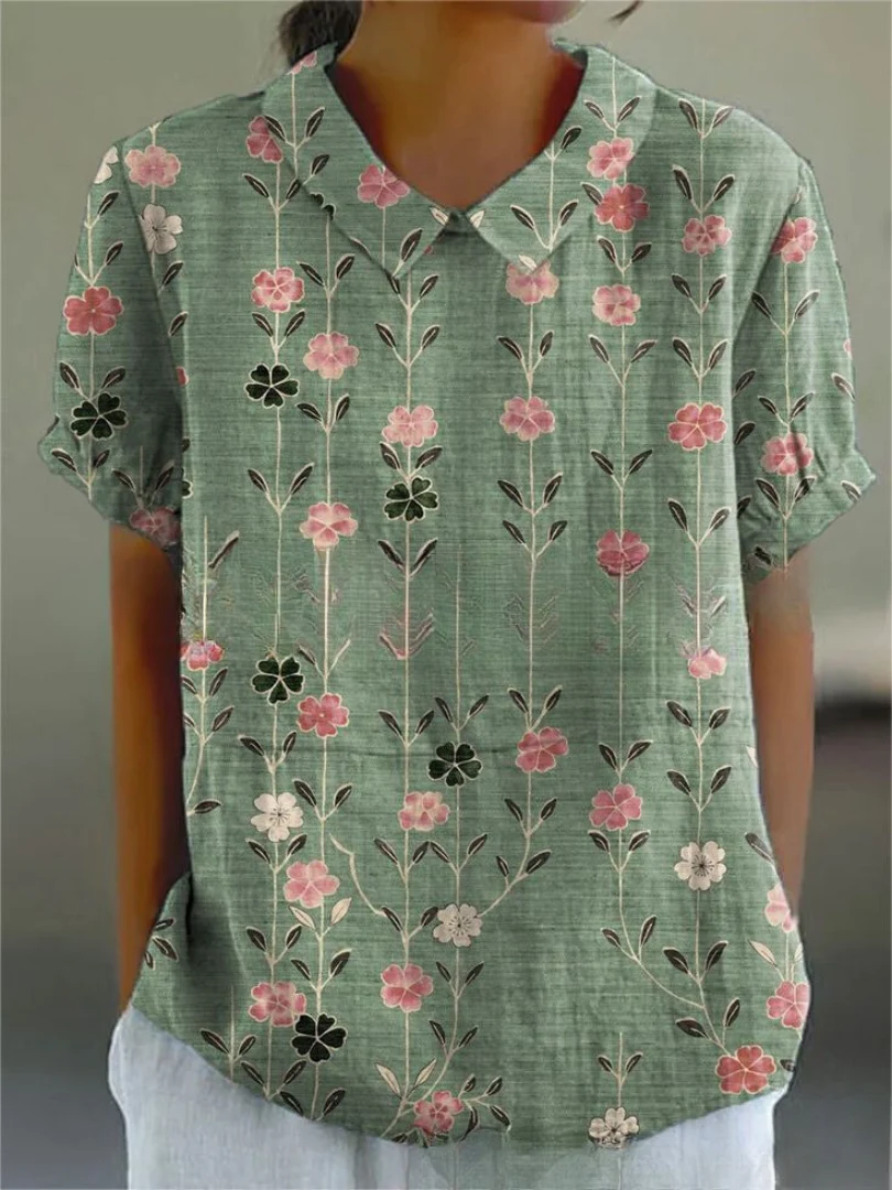 Ragnhild™ | Camisa floral - Imagen 5