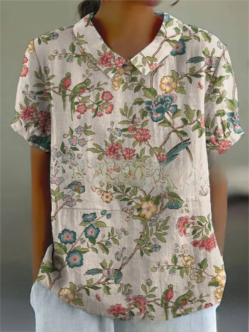 Ragnhild™ | Camisa floral - Imagen 9