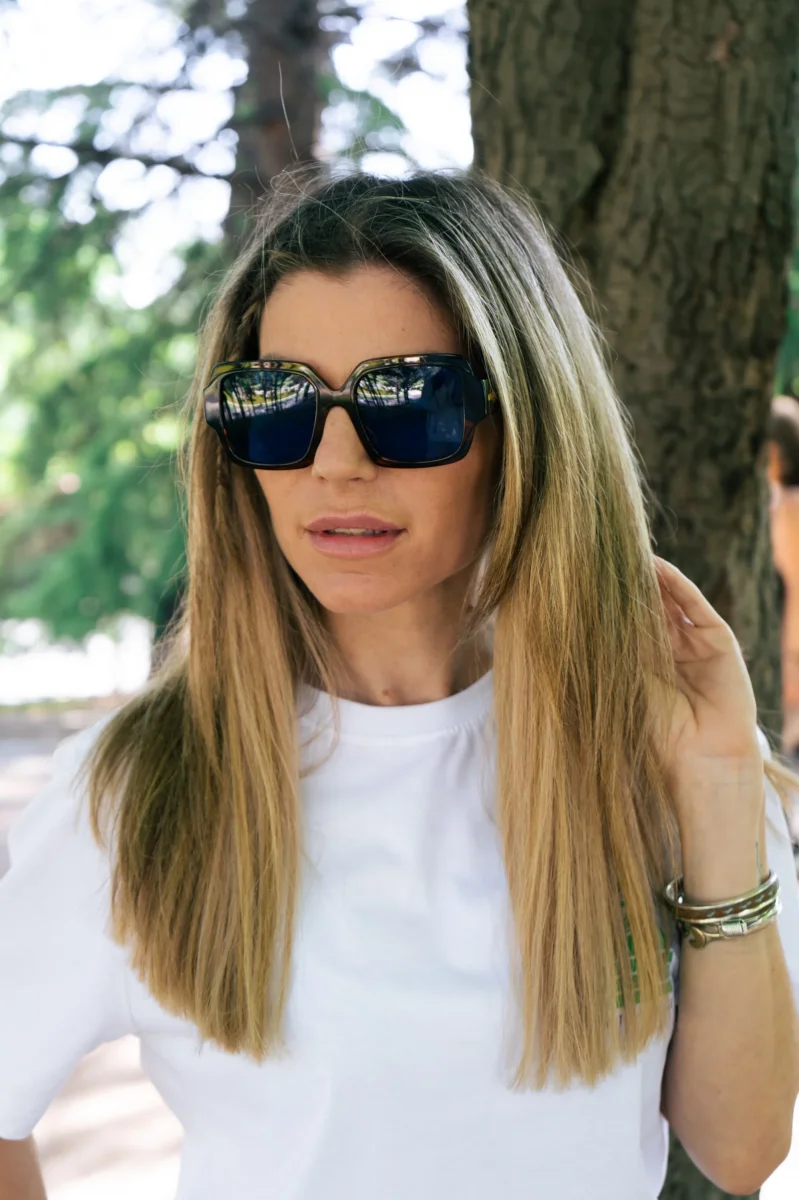 Nazare Black Tortoise / Blue - Imagen 6