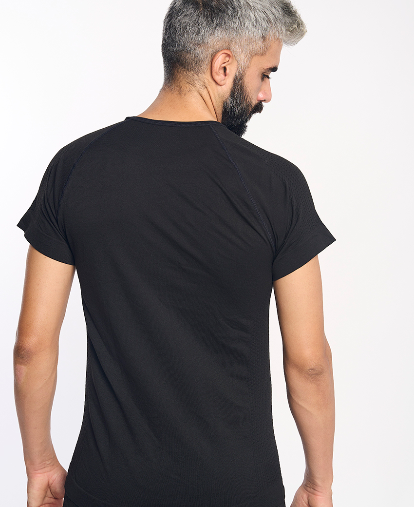 GREET Camiseta de manga corta ultraligera negra - Imagen 3