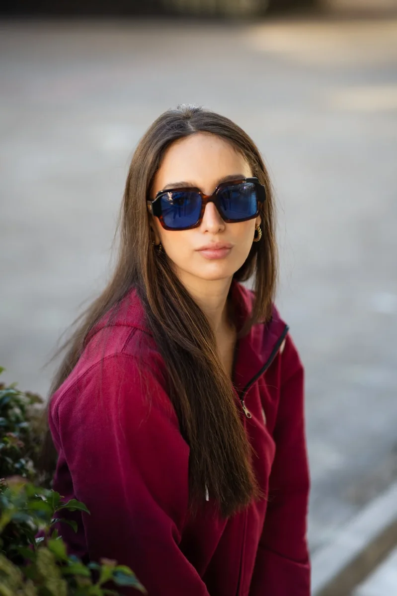 Nazare Black Tortoise / Blue - Imagen 5