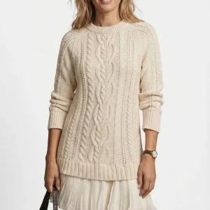 Daina | Vestido de punto con detalles trenzados