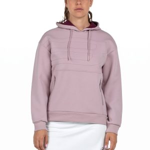 Sudadera Bullpadel Eolia Rosa Sombra 2026