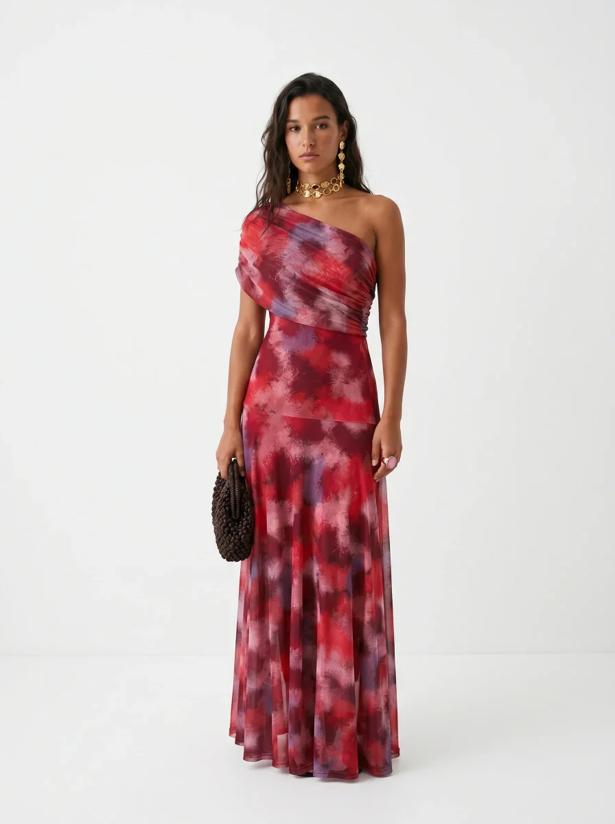 Carla | Vestido maxi elegante y sencillo para Mujer - Imagen 3
