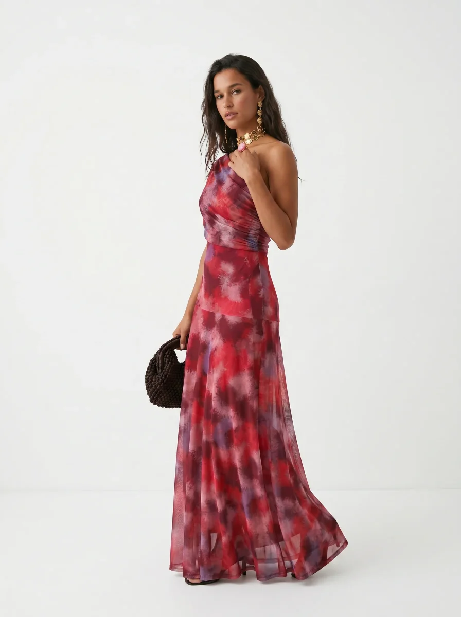 Carla | Vestido maxi elegante y sencillo para Mujer - Imagen 2
