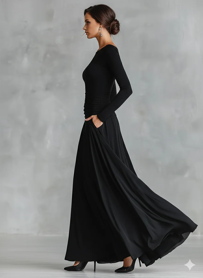 Norfy - Ropa elegante con pliegues fluidos - Imagen 6